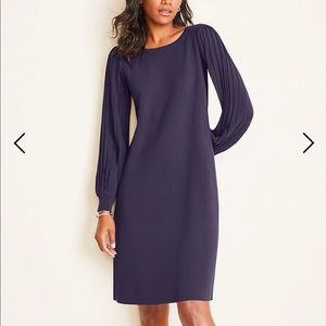 Used Ann Taylor Ribbed Sleeve Sweater Dress size S